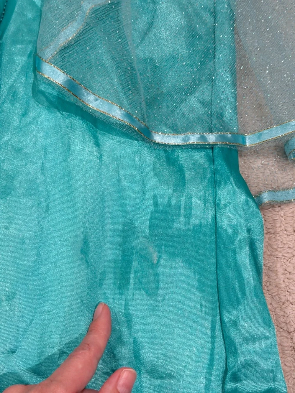 Kids Disney Princess Jasmine Romper Size Small (4-6X)
